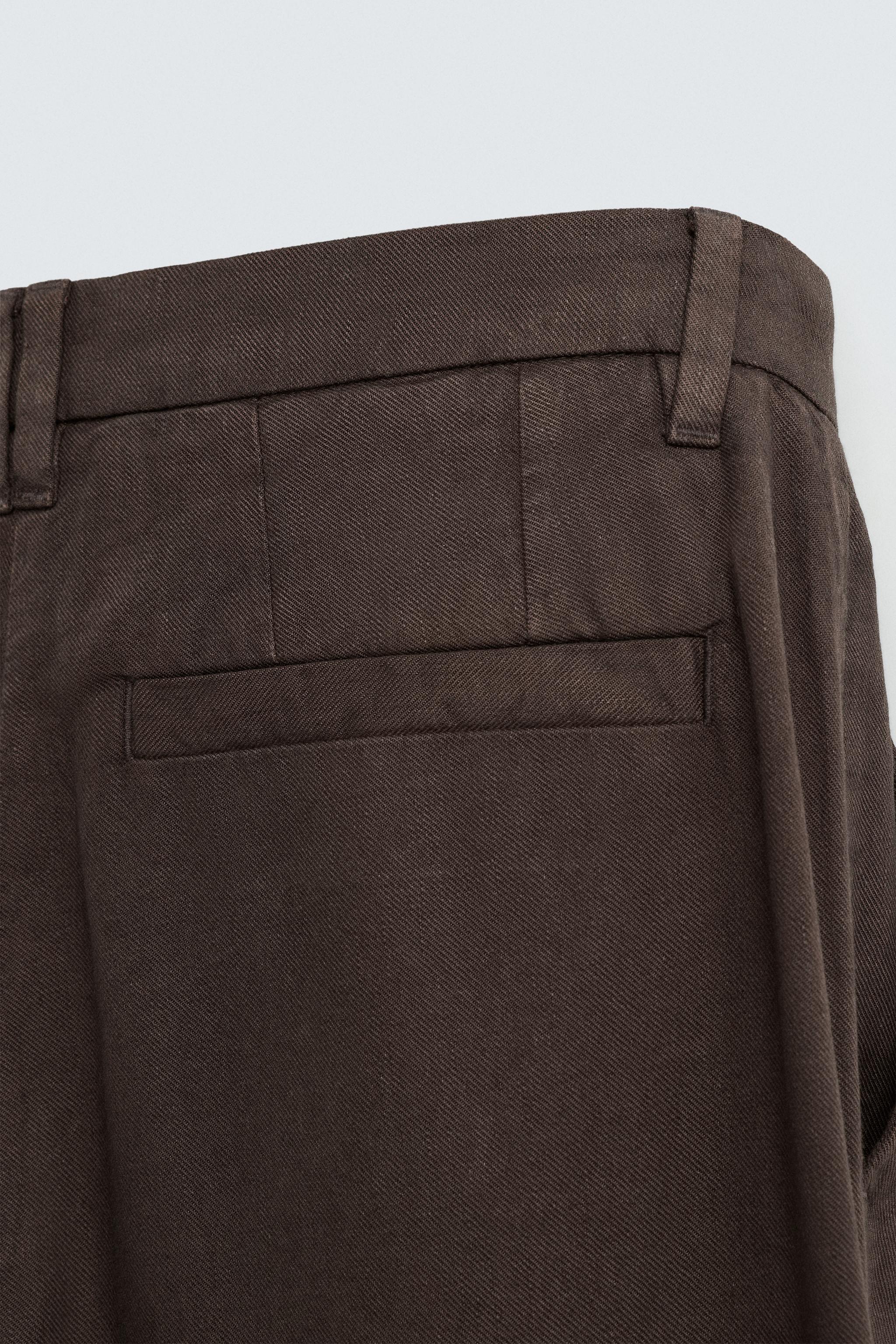 PANTALON FLUIDE À PLIS